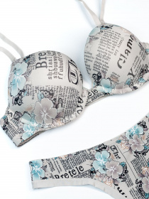 Нижнее белье ISSA Plus модель BL2-748_grey Фото
