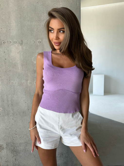 Футболки і поло ISSA Plus модель WN20-516_lilac Фото
