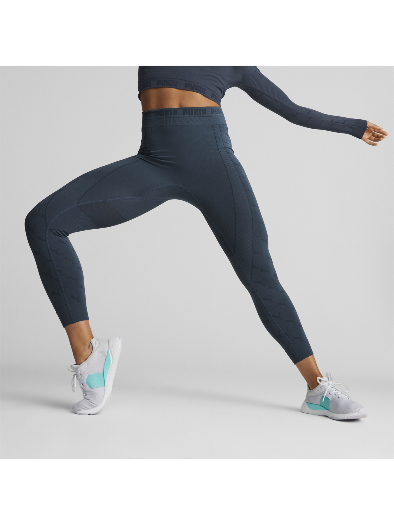 Штани PUMA Evoknit 7/8 Tights модель 673094 Фото