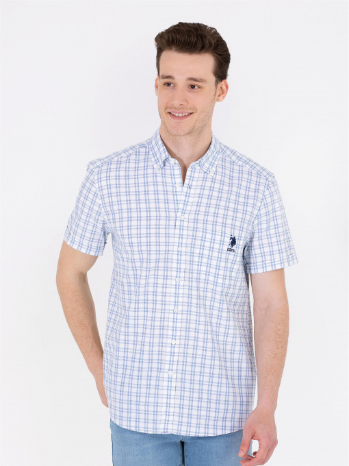 Рубашки US Polo модель G081GL004.000.1584224.VR033 Фото