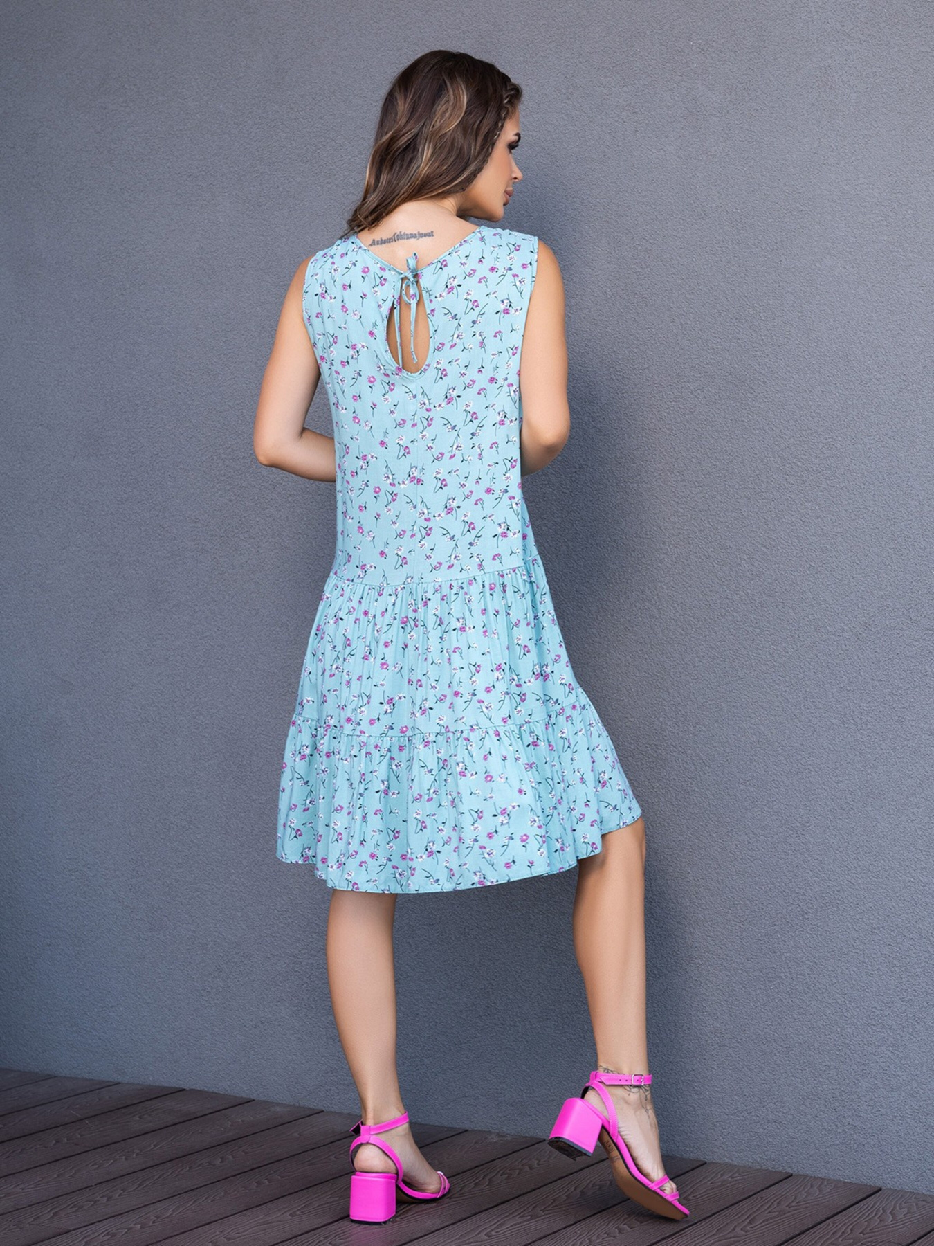 Сукні ISSA Plus модель 14102_mint Сукні ISSA Plus модель 14102_mint Фото