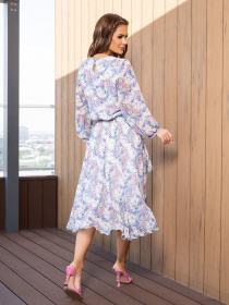 Сукні ISSA Plus модель 14107_multicolor Фото