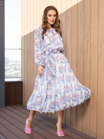 Сукні ISSA Plus модель 14107_multicolor Фото