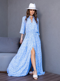 Сукні ISSA Plus модель 14118_blue Фото