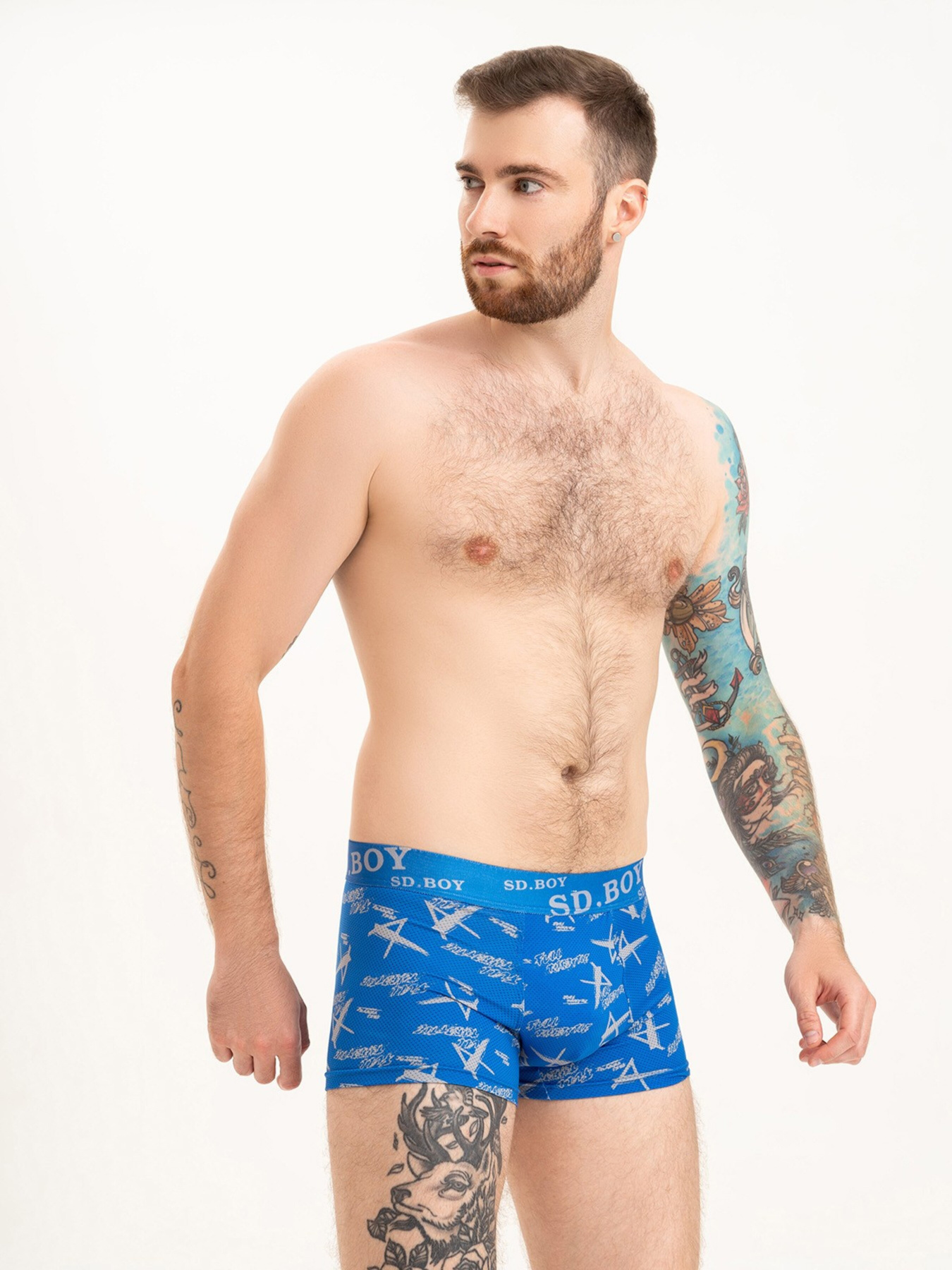 Нижнее белье ISSA Plus модель GN5-202_blue Фото