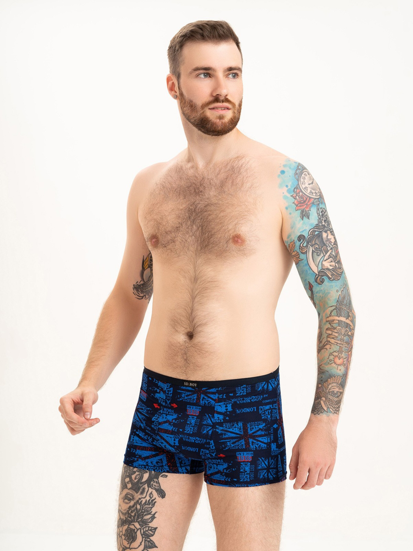 Нижнее белье ISSA Plus модель GN5-211_darkblue Фото