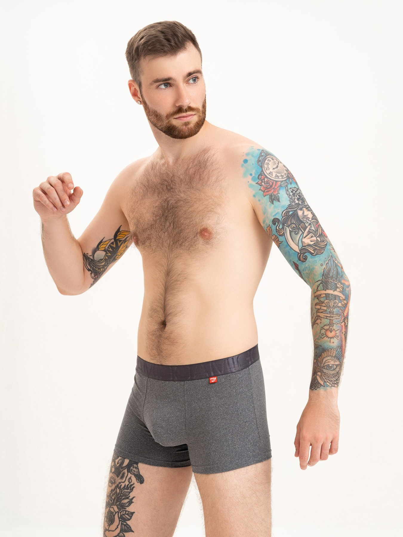Нижнее белье ISSA Plus модель GN5-215_darkgray Фото