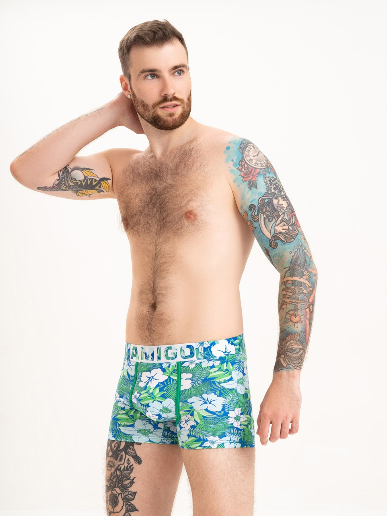 Нижнее белье ISSA Plus модель GN5-218_blue Фото