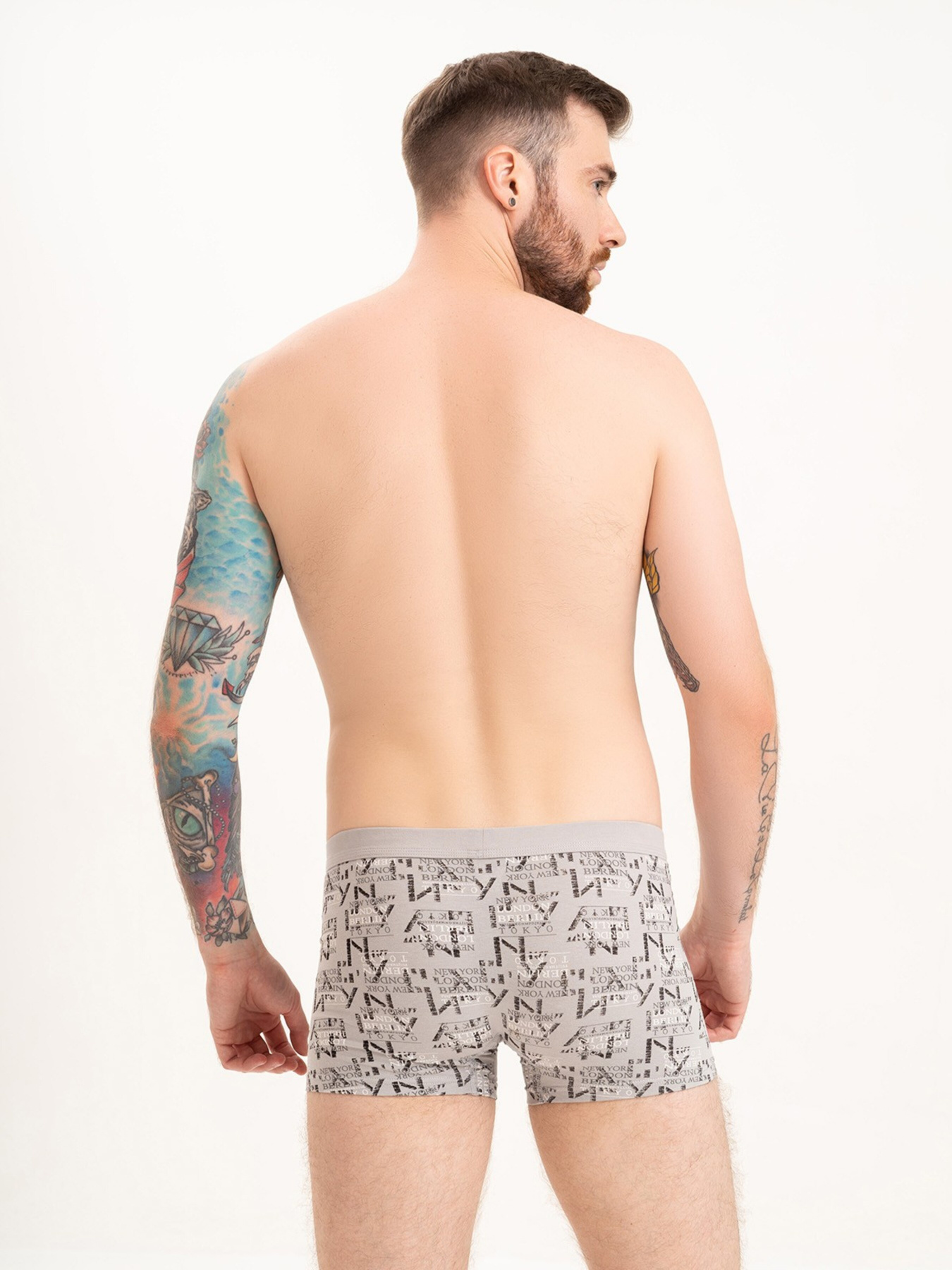 Нижнее белье ISSA Plus модель GN5-219_grey Фото
