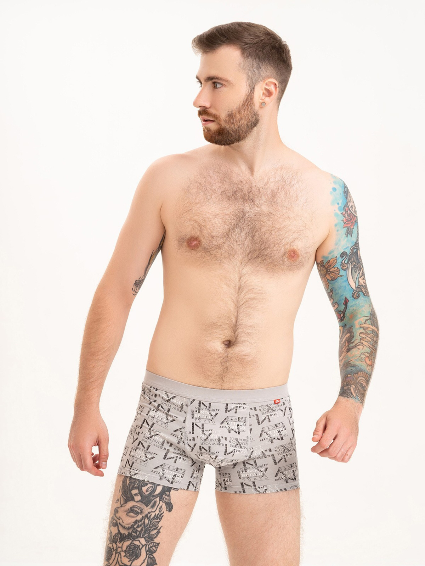 Нижнее белье ISSA Plus модель GN5-219_grey Фото