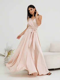 Платья Jadone Fashion модель Suknya_Bonsi_bej Фото