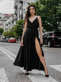 Платья Jadone Fashion модель Suknya_Bonsi_chorna Фото