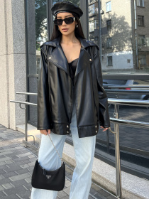 Куртки та дублянки Jadone Fashion модель Kurtka_Derbi_chorn Фото