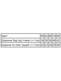 Одяг для немовлят Носи своє модель 5048-002-4-qkrc Фото