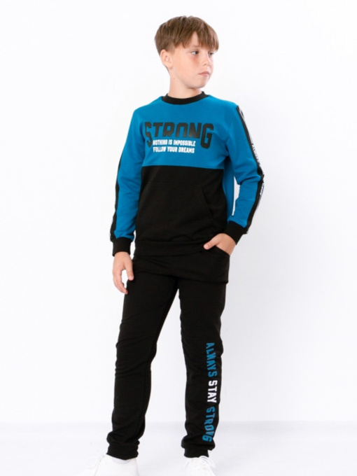 Костюмы Носи своє модель 6359-057-33-temno-bryuzovij-strong Фото