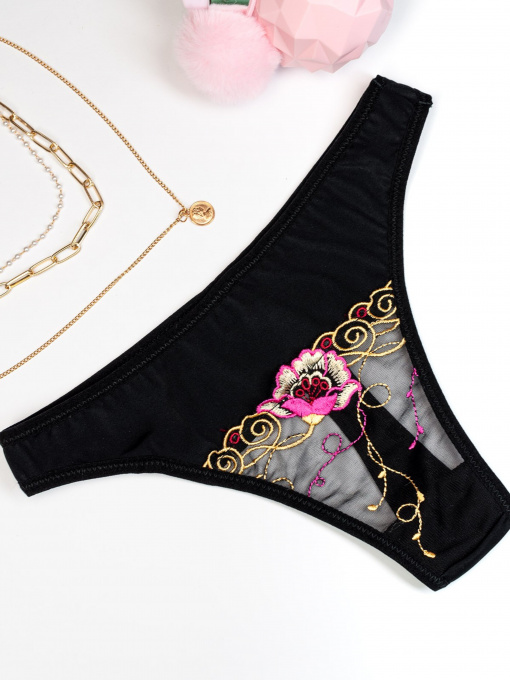 Нижнее белье ISSA Plus модель BL2-799_blackpink Фото