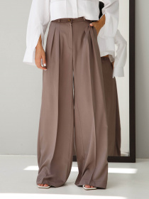 Брюки Jadone Fashion модель Bryuky_Dzhyl_korychnevyy Фото