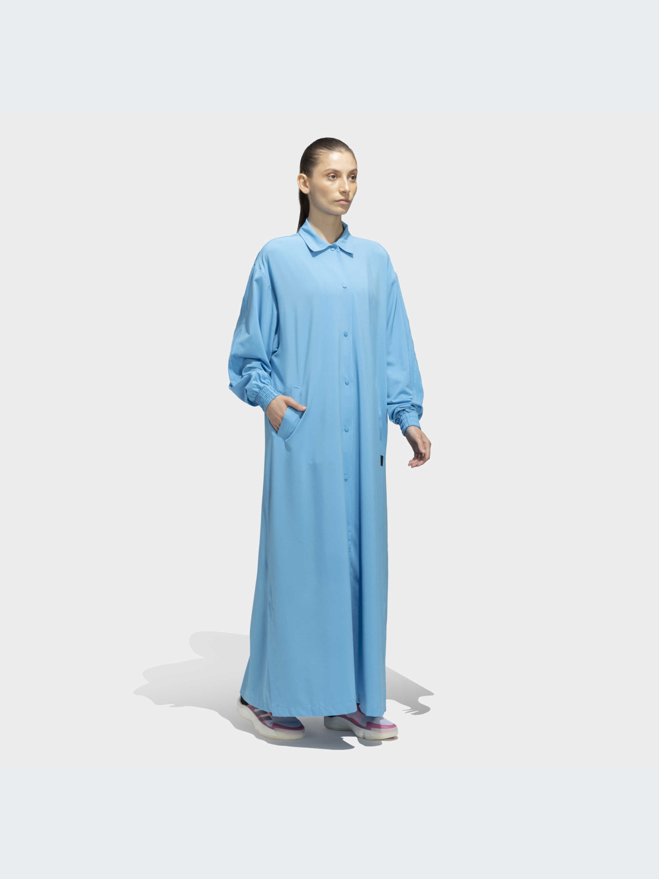 Пальто и плащи Adidas 3 Stripes модель IB3628 Пальто и плащи Adidas 3 Stripes модель IB3628 Фото