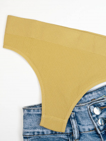 Нижня білизна ISSA Plus модель BL2-314_mustard Фото