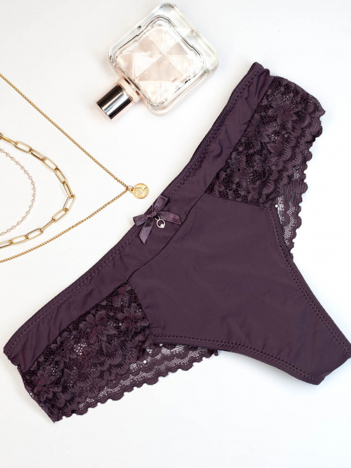 Нижня білизна ISSA Plus модель BL2-824_lilac Фото