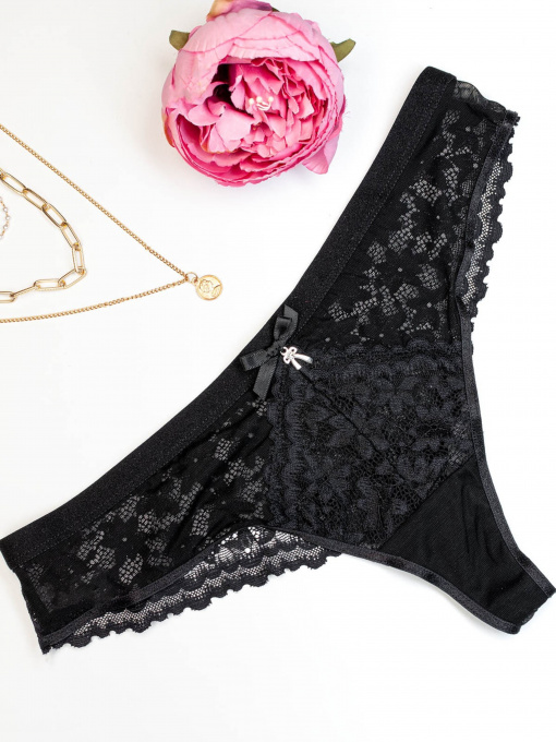 Нижня білизна ISSA Plus модель BL2-825_black Фото