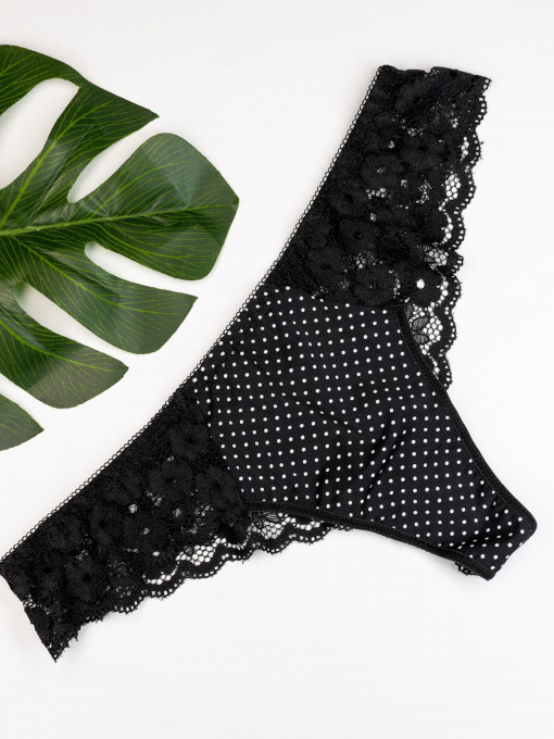 Нижня білизна ISSA Plus модель BL2-829_black Фото