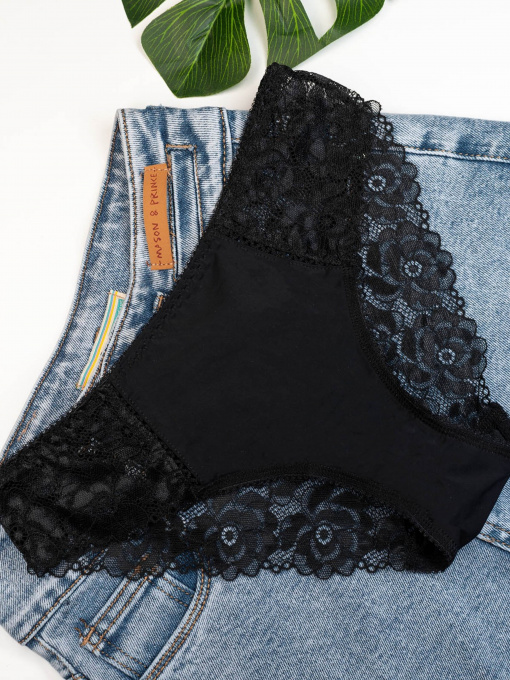 Нижня білизна ISSA Plus модель BL2-831_black Фото