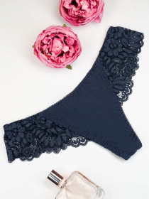 Нижня білизна ISSA Plus модель BL2-834_darkblue Фото