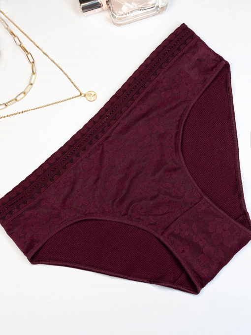 Нижнее белье ISSA Plus модель BL2-854_burgundy Фото