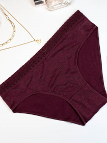 Нижнее белье ISSA Plus модель BL2-854_burgundy Фото