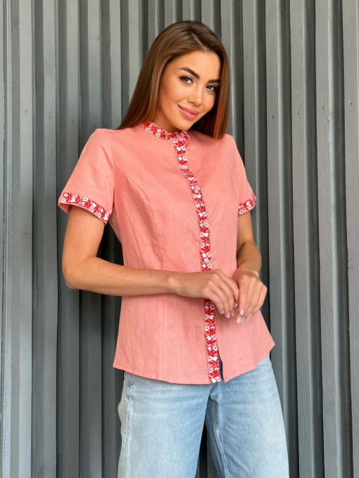 Вышиванки ISSA Plus модель WN20-527_pink Фото