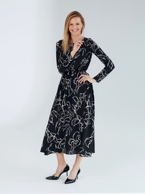 Сукні Anais Gose Avalanche модель dress.midi.avalanche.black.001 Фото