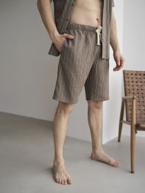 Одежда для дома и сна HANDY WEAR Linen Strip Short модель 0261 Фото