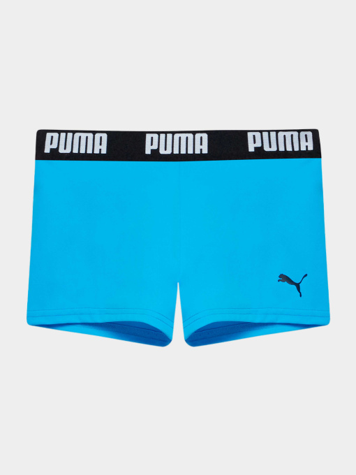 Одежда для пляжа PUMA Swim Boys Logo Swim Tru модель 938139 Фото