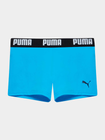 Одежда для пляжа PUMA Swim Boys Logo Swim Tru модель 938139 Фото