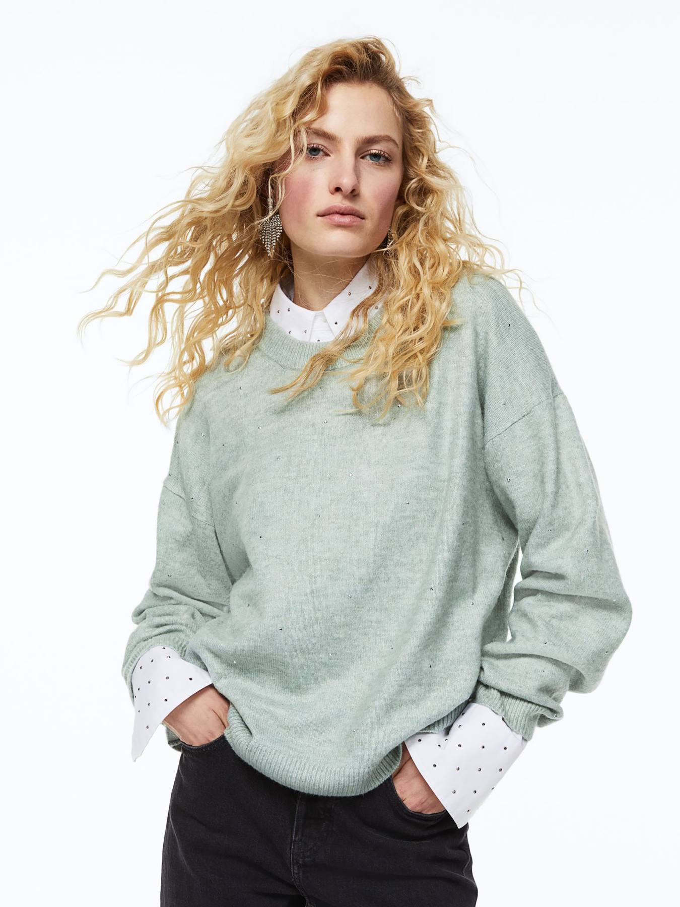 Свитры и кардиганы H&M модель 10068539 Фото