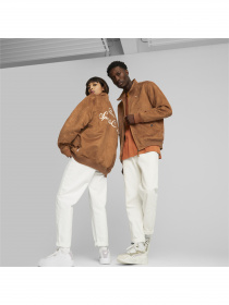 Куртки та дублянки PUMA Mmq Harrington Jacket модель 537993 Фото