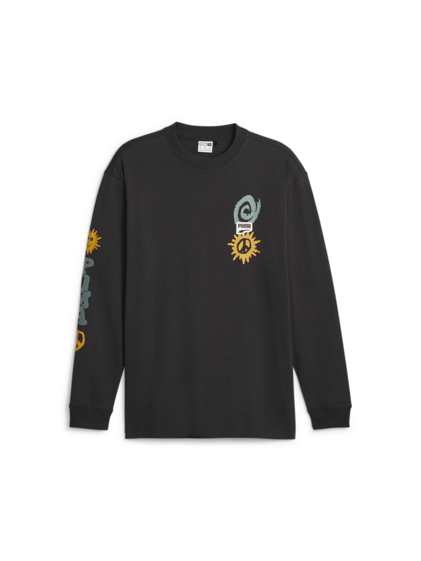 Худі та світшоти PUMA Downtown Ls Tee модель 621271 Фото