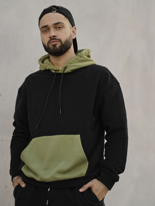 Худи и свитшоты HANDY WEAR Color Block модель 1233 Фото