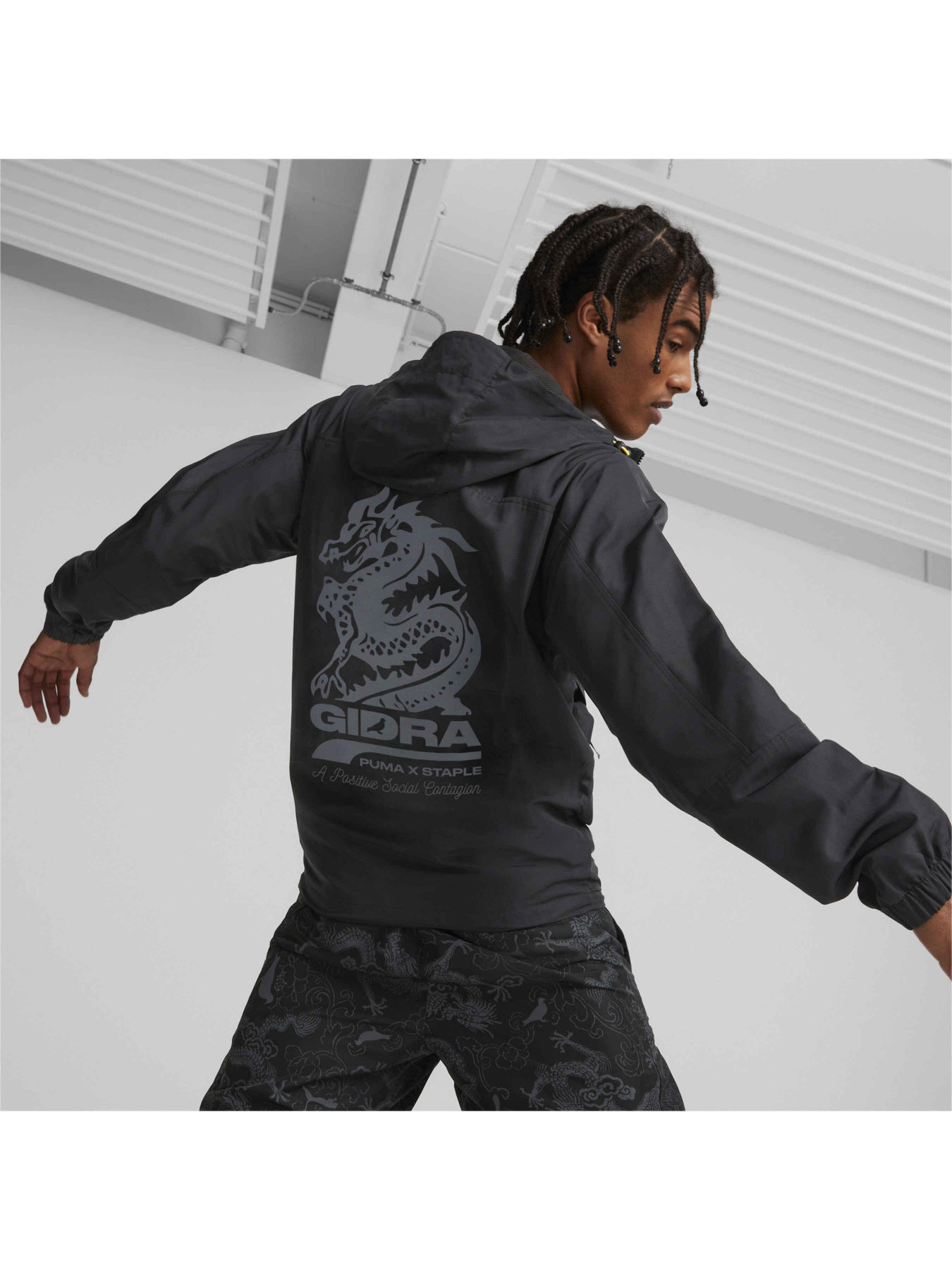 Куртки и дубленки PUMA x Staple Anorak Jacket модель 539826 Фото