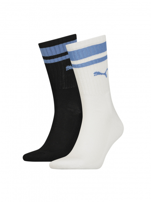 Носки и гольфы PUMA Crew Heritage Stripe 2p модель 907944 Фото