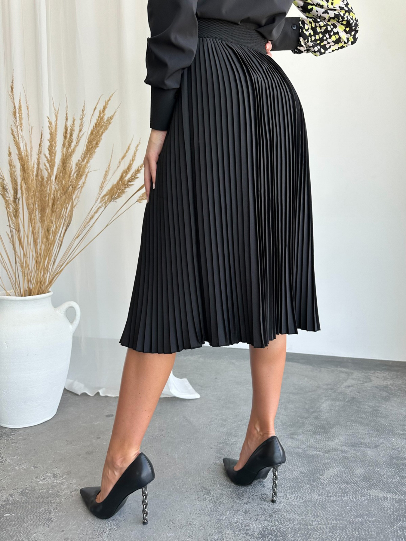 Юбки ISSA Plus модель 13263_black Юбки ISSA Plus модель 13263_black Фото
