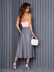 Спідниці ISSA Plus модель 14162_grey Фото