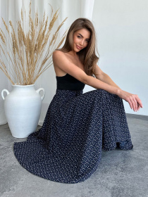 Спідниці ISSA Plus модель 14164_darkblue Фото