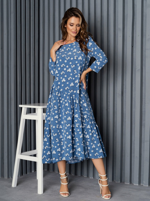 Сукні ISSA Plus модель 14165_blue Фото