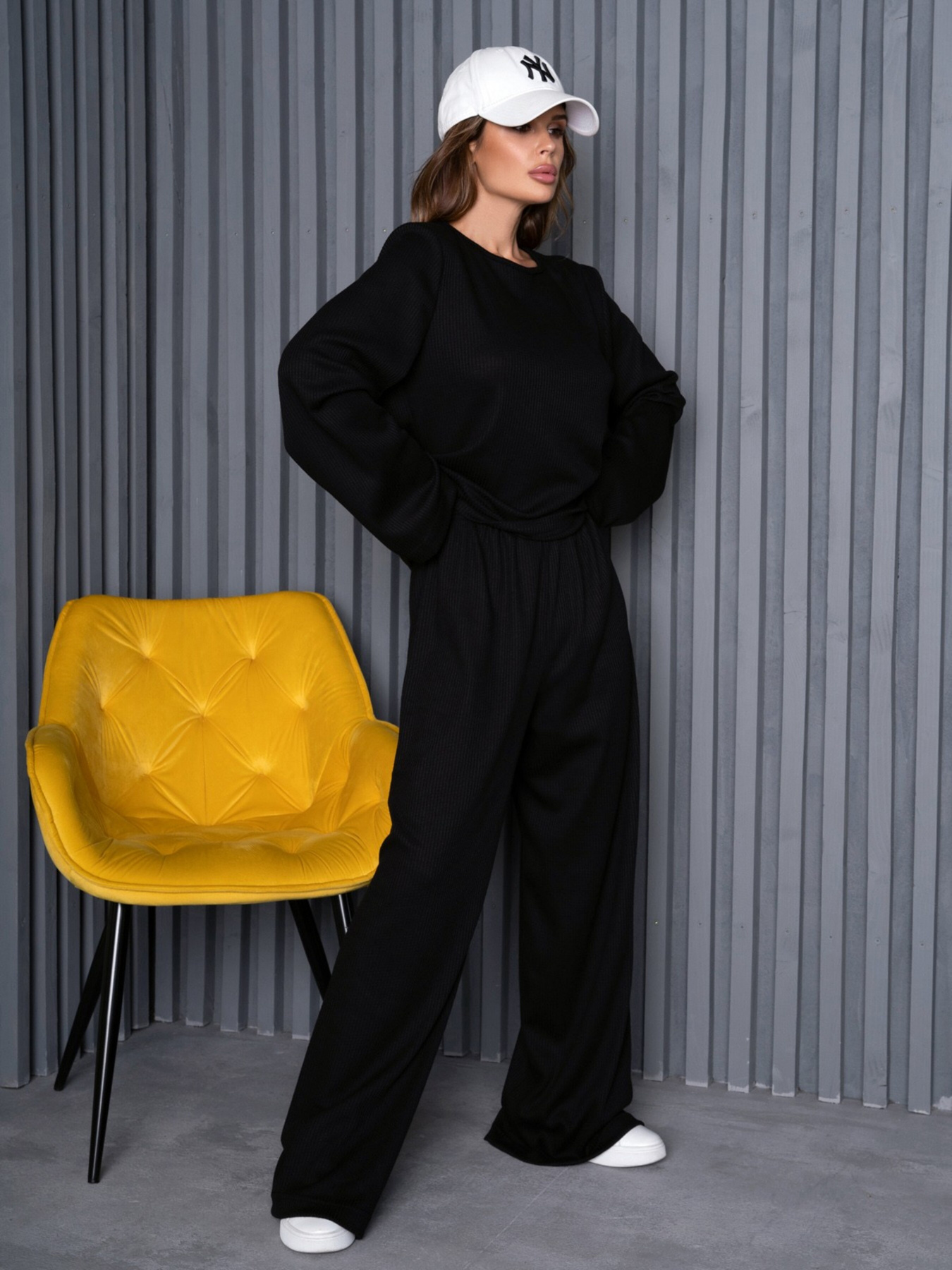 Костюмы ISSA Plus модель 14176_black Костюмы ISSA Plus модель 14176_black Фото