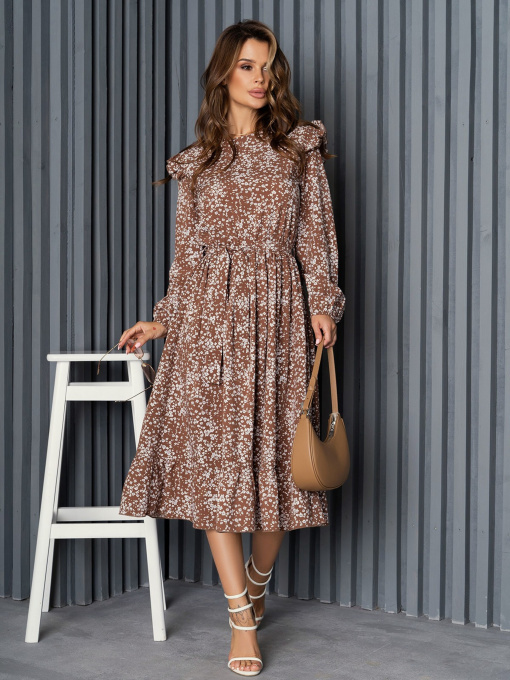 Сукні ISSA Plus модель 14189_brown Фото