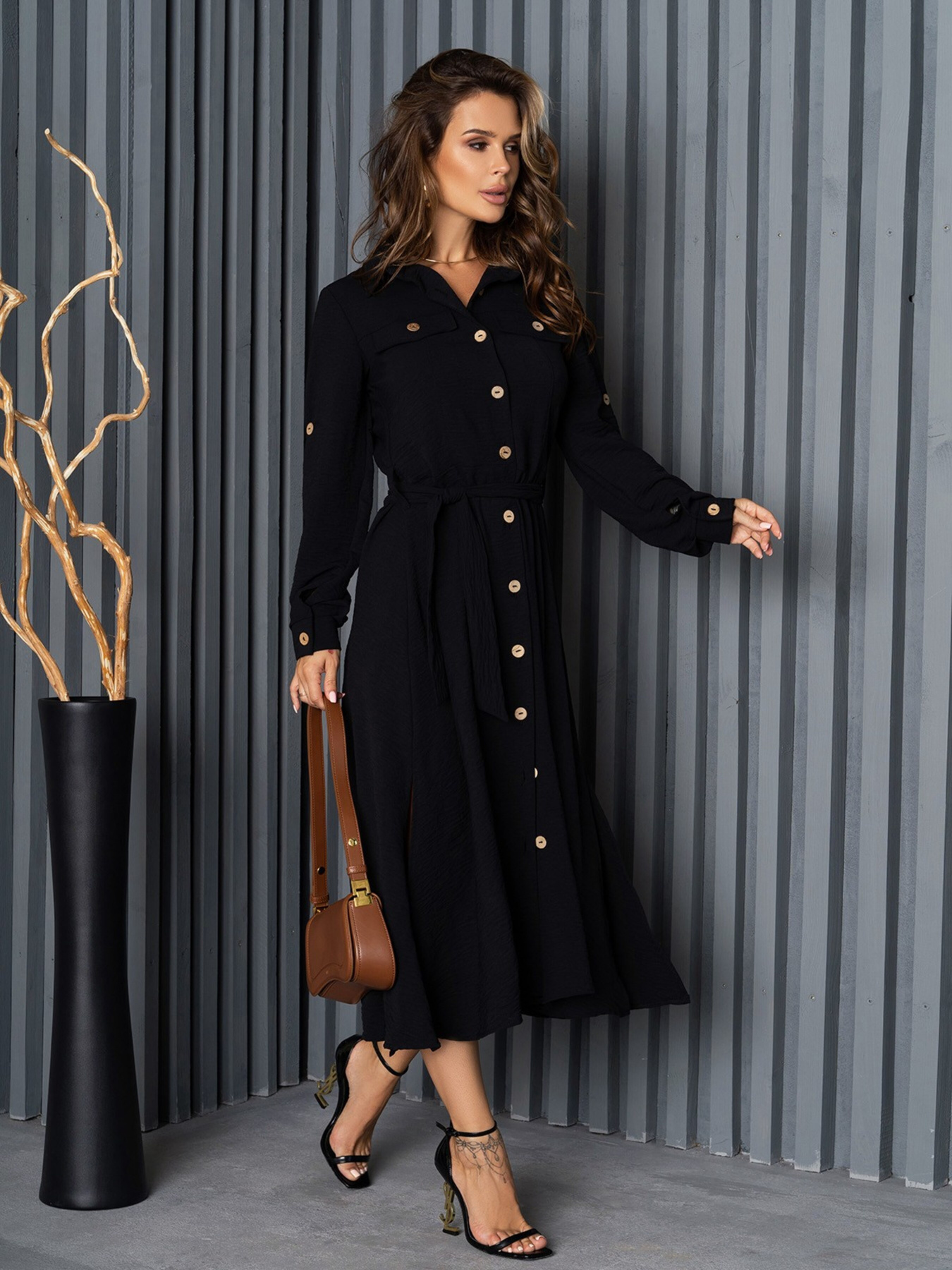 Сукні ISSA Plus модель SA-418_black Фото