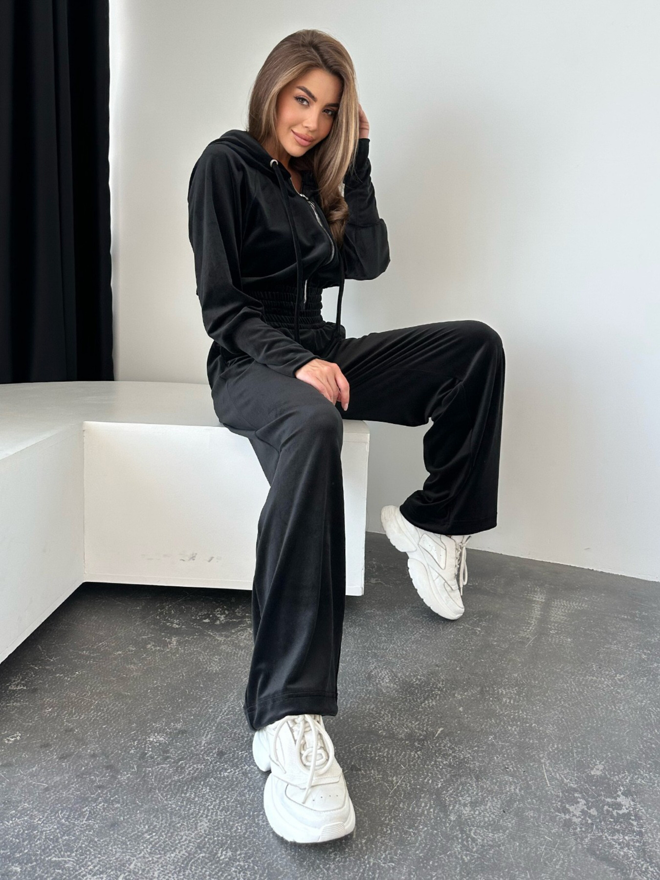 Костюми ISSA Plus модель SA-479_black Фото