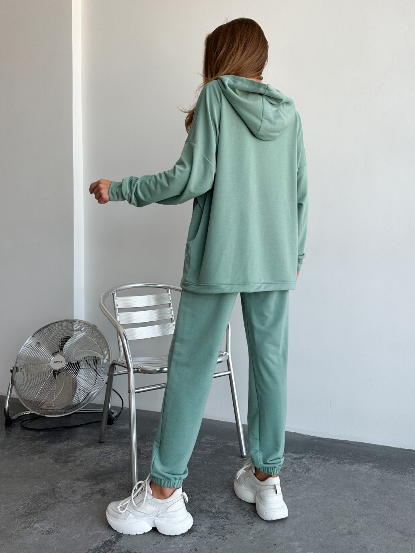 Костюми ISSA Plus модель SA-491_green Фото